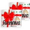 image:imageRenova Christmas Toilet Paper 8 Rolls  3 Ply  160 Sheets per Roll  Festive and Fun Bathroom Essential for the Holidays  Set of 2 packs