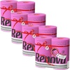 image:imageRenova Colored Toilet Paper 3Ply 4 Jumbo Rolls Per Pack 180 Sheets Per Roll Color Blue Pink Rosa Red Vanilla Lime Green  Multipack Sets Available Pink 16 Count 4 Packs of 4 4 Packs