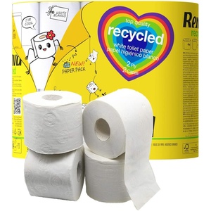 image:imageRenova Recycled Toilet Paper 4 Rolls 2Ply Paper Pack White 300 Sheets200088084