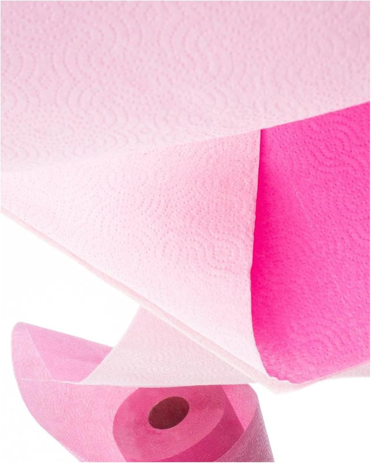 image:imageRenova Colored Paper Towel Jumbo Rolls  2 Ply Sheets for Daily Kitchen Tasks Strong Absorption Compact Roll Design DoubleFaced Paper for Versatile Use 120 Sheets per Roll Mint 3 RollsPink