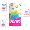 image:imageRenova Kitchen Paper Towels Blossom Design XXL Roll 120 Sheets White Pack of 2Xxl