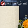 image:imageRenova Orange Paper Towel Roll 2 Ply 120 SheetsCream