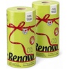 image:imageRenova Orange Paper Towel Roll 2 Ply 120 SheetsLime green