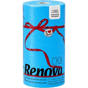 image:imageRenova Orange Paper Towel Roll 2 Ply 120 SheetsBlue