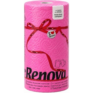 image:imageRenova Orange Paper Towel Roll 2 Ply 120 SheetsFuscia