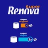 image:imageRenova Super Duplo Toilet Paper  9 Double Rolls Equivalent to 18 Standard RollsWhite