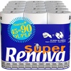 image:imageRenova Super Duplo Toilet Paper  9 Double Rolls Equivalent to 18 Standard RollsWhite