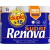 image:imageRenova Super Duplo Toilet Paper  9 Double Rolls Equivalent to 18 Standard RollsWhite