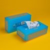 image:imageRenova Red Label Blue Facial Tissues  80 Tissues  Pack of 8blue
