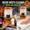 image:imageRenova Halloween Kitchen Paper Towel 1 Jumbo Roll 2ply 120 Sheets   Spider Napkins  Ghost Paper Napkins  Treats Designs for Halloween Decor Idea