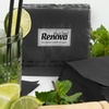 image:imageRenova Black Cocktail Napkins  30 Napkins  1 Pack22x22 cm