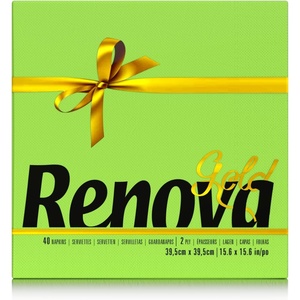 image:imageRenova 40 Gold Green Paper Napkins